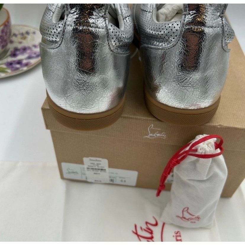 Christian Louboutin Mens Christian Louboutin TUTTI RUI leather sneakers size 44 Size US 11 / EU 44 - 8 Thumbnail