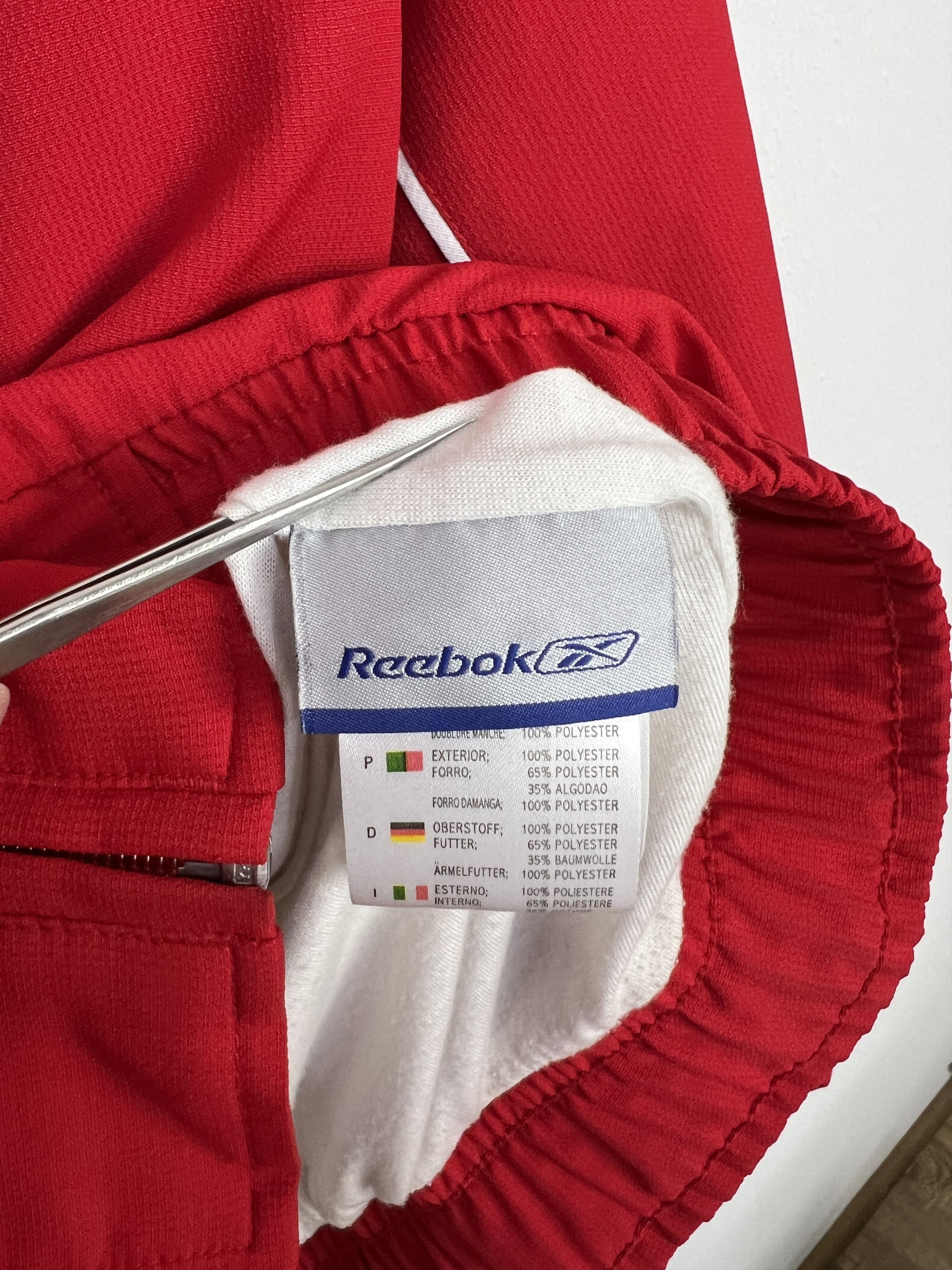 Reebok Vintage Reebok Liverpool Football Train Jacket Soccer Track Size US M / EU 48-50 / 2 - 11 Thumbnail