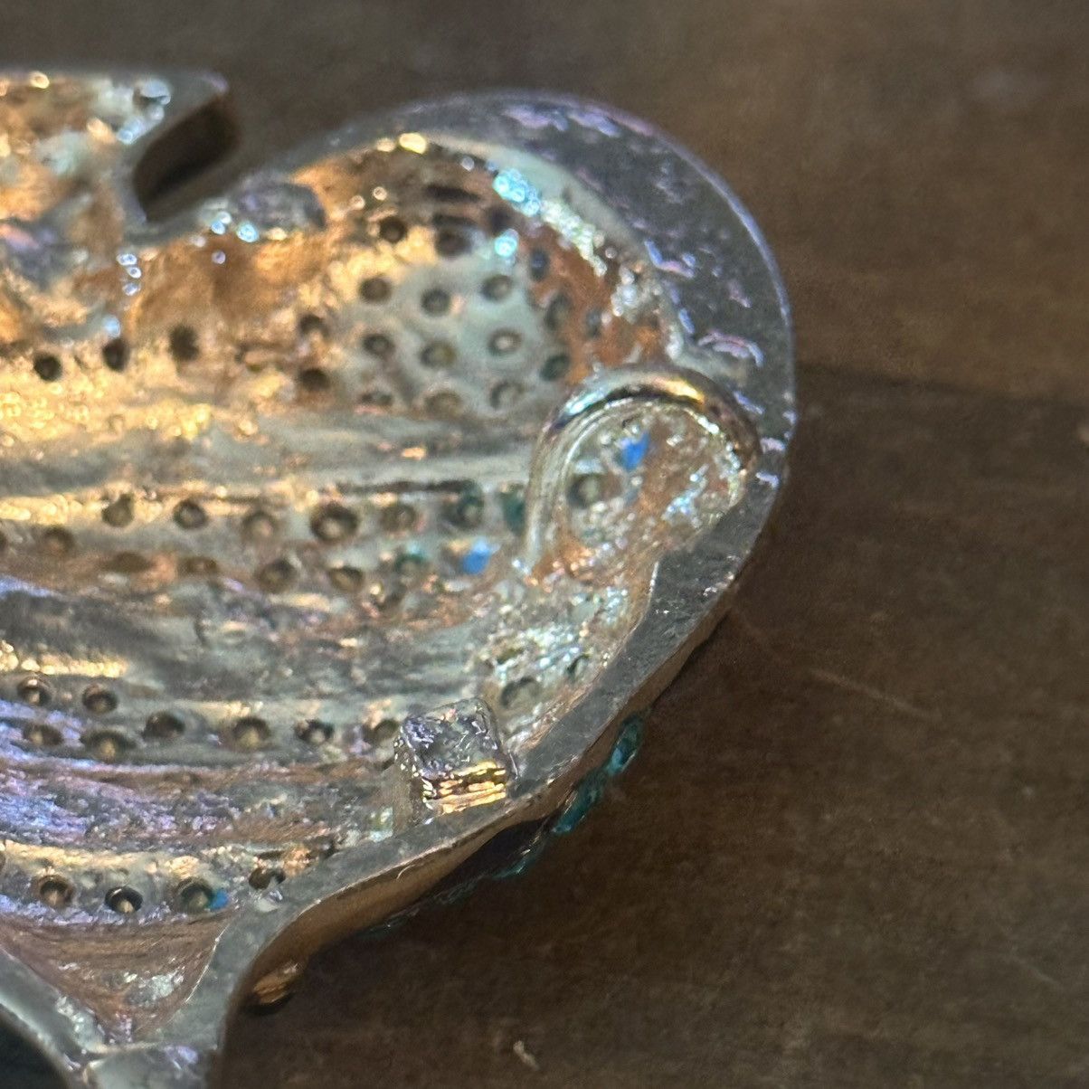 Other Blue rhinestone tropical fish pendant Size ONE SIZE - 2 Thumbnail