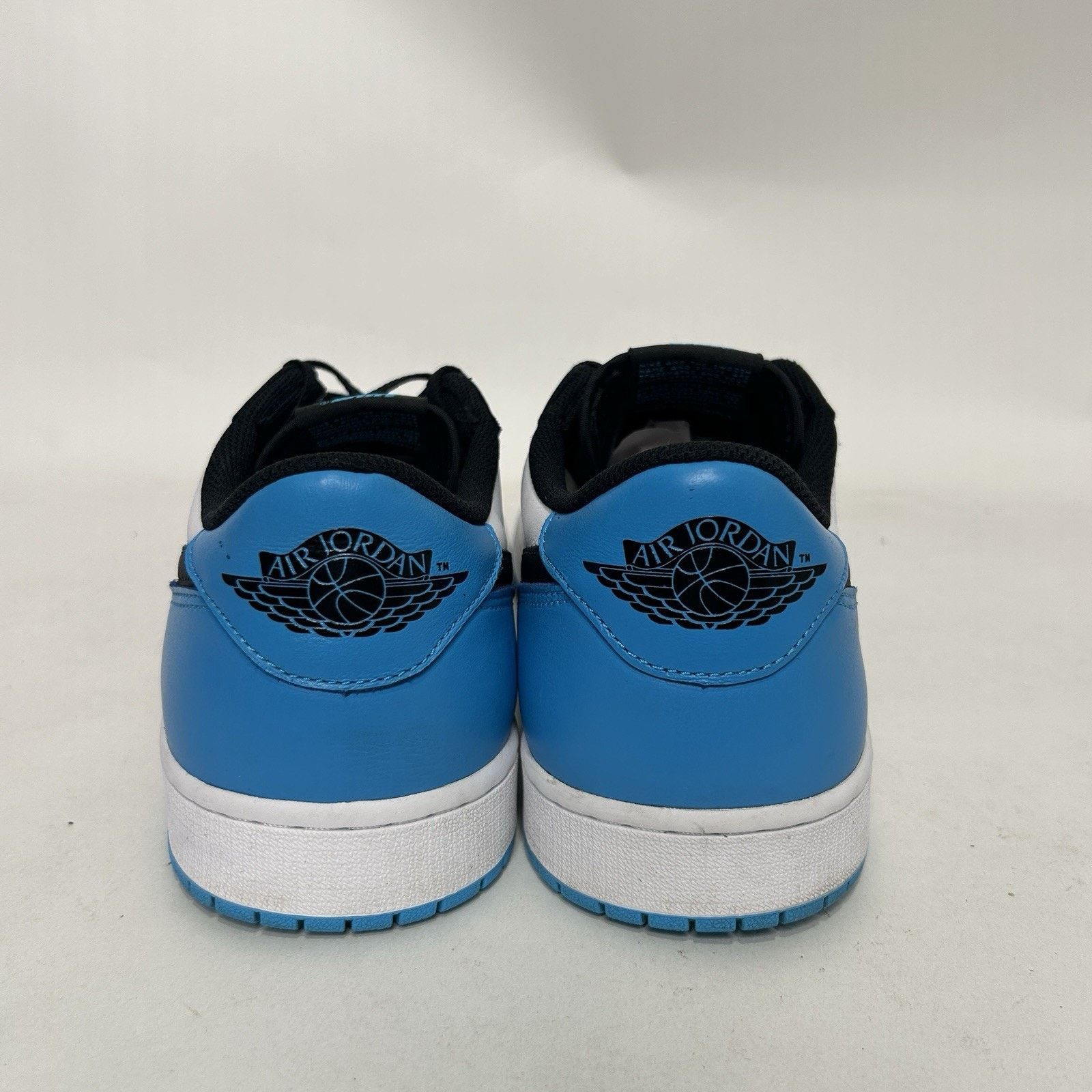 Jordan Brand Nike Air Jordan 1 Low Retro “UNC/Black Powder Blue White” Size US 15 / EU 48 - 5 Thumbnail