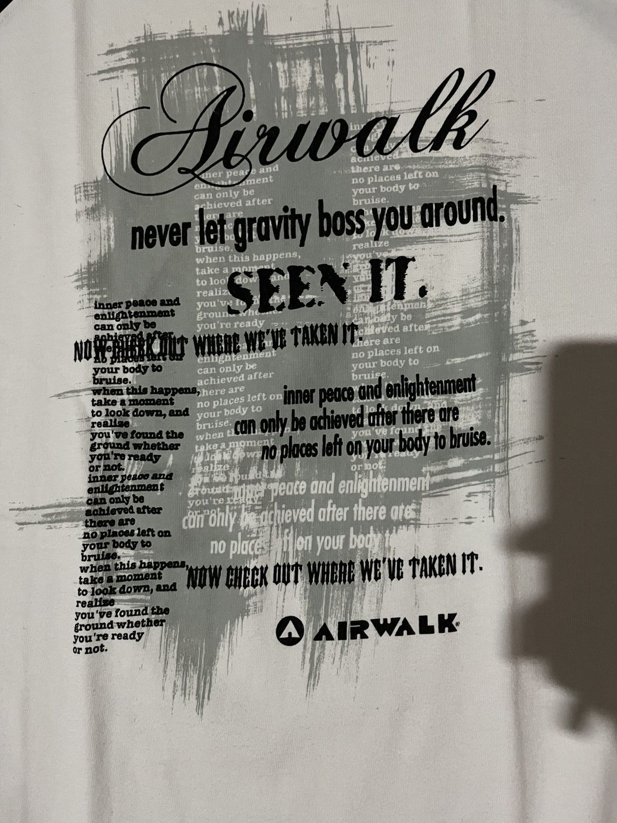 Airwalk Airwalk Poem & i6w9 Style Longsleve Tee Size US XXL / EU 58 / 5 - 3 Thumbnail