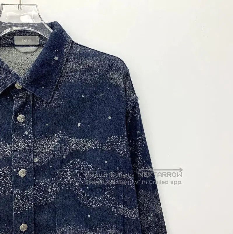 Other Dior Navy Cotton Long Sleeve Shirt . Size US M / EU 48-50 / 2 - 3 Thumbnail