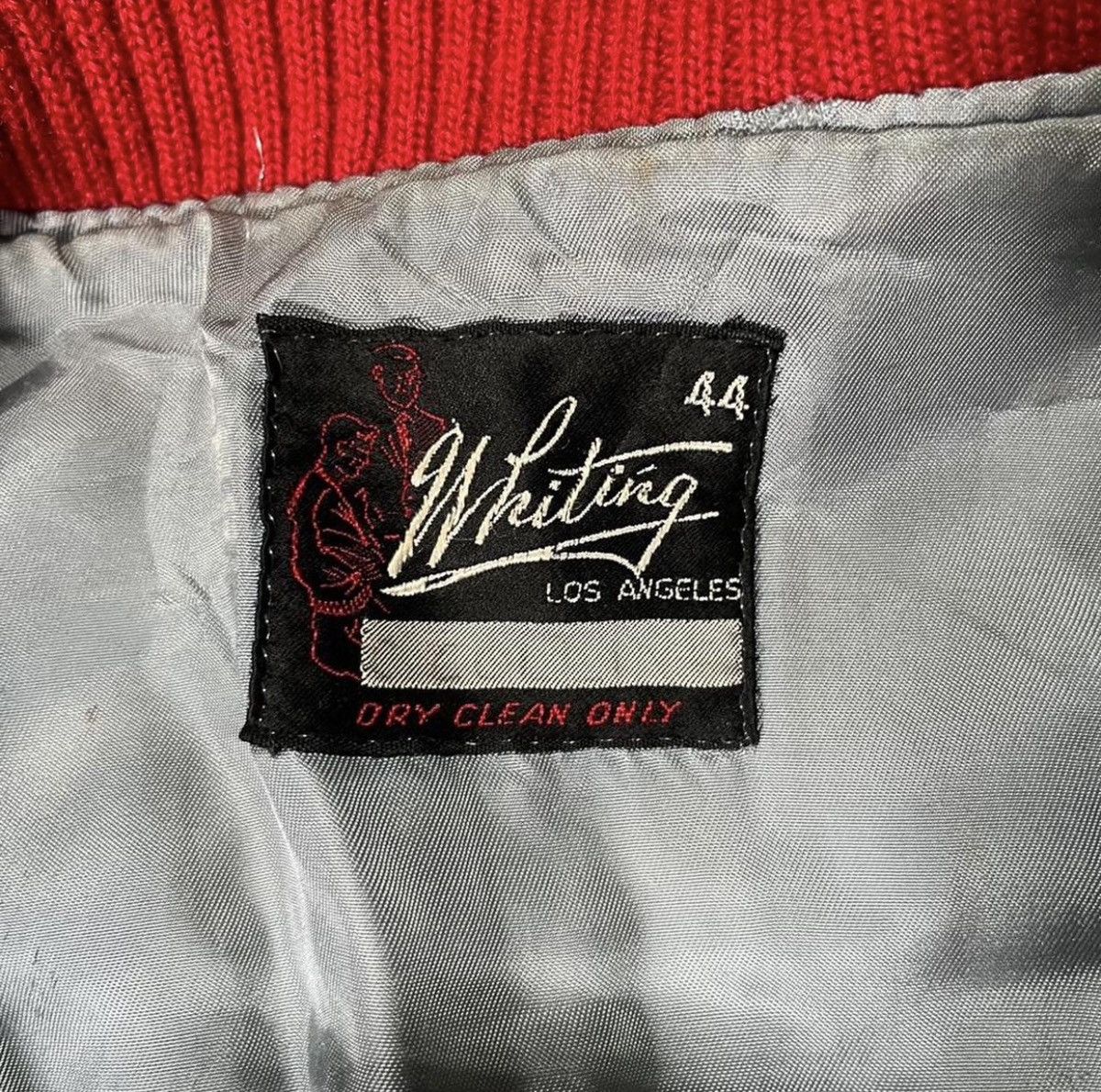 Vintage True Vintage 1960s Whiting Wool/Leather Varsity Jacket Size US S / EU 44-46 / 1 - 5 Thumbnail