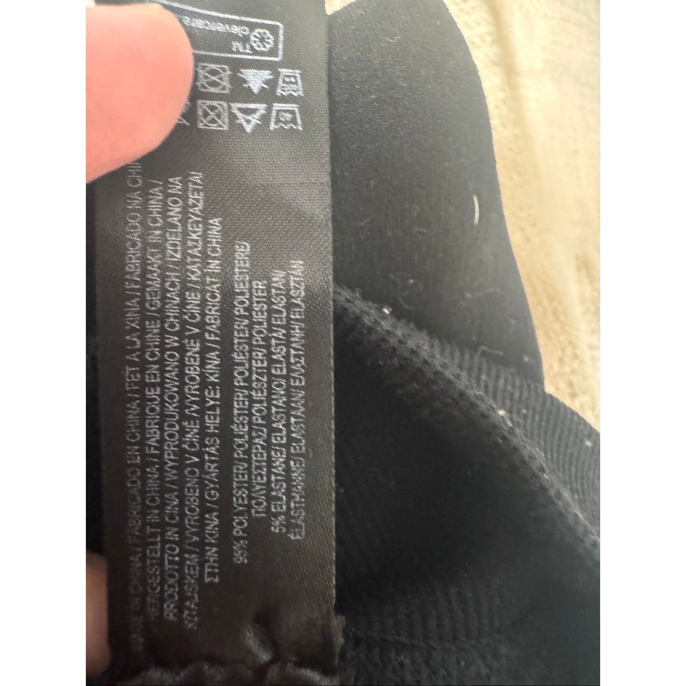 Other Women’s Black Fleece Lined Leggings Size L-XL Cozy Thermal S Size 30" / US 8 / IT 44 - 5 Thumbnail