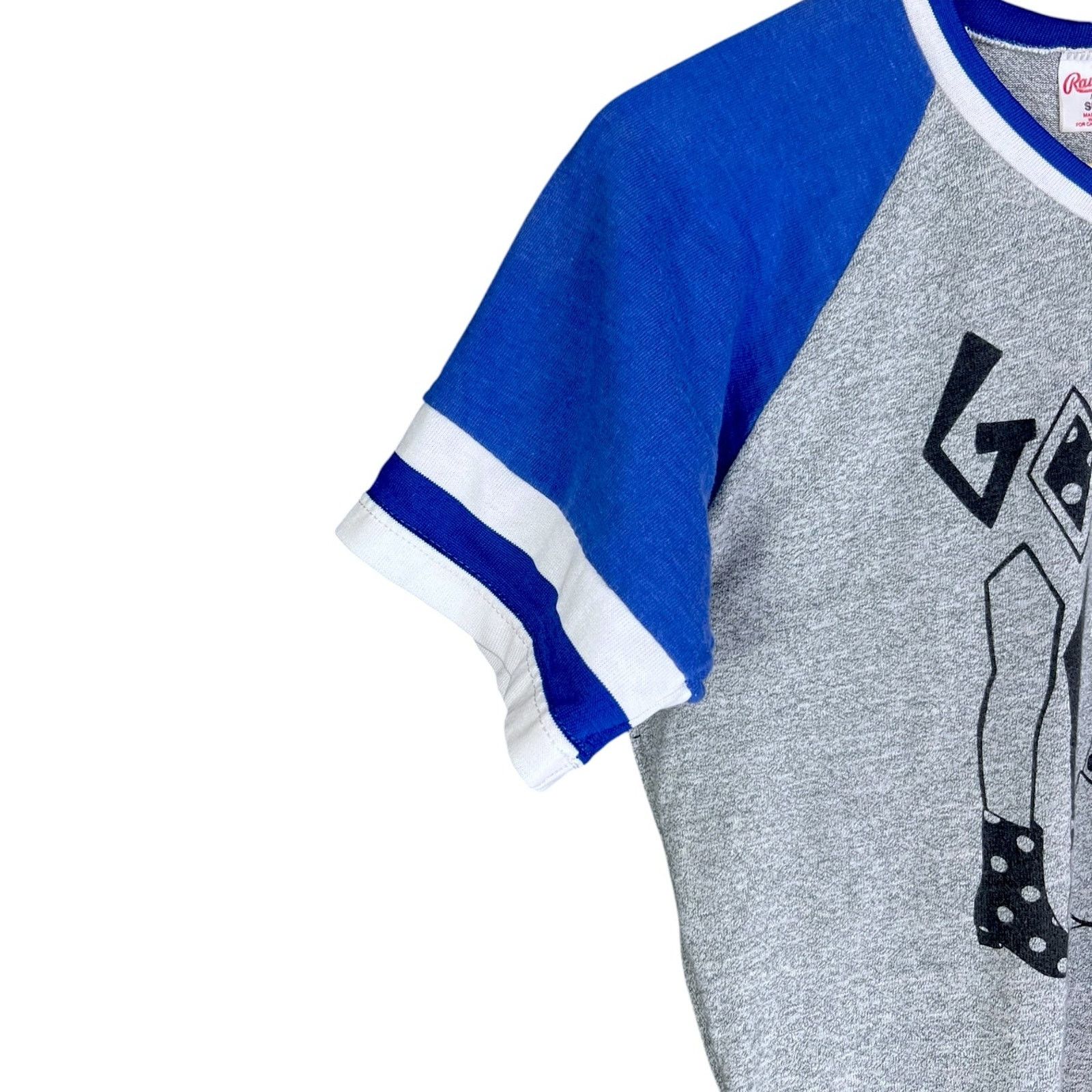 Other Go-Go's Vintage 80s VNeck Jersey Single Stitch T-Shirt -Sm Size S / US 4 / IT 40 - 4 Thumbnail