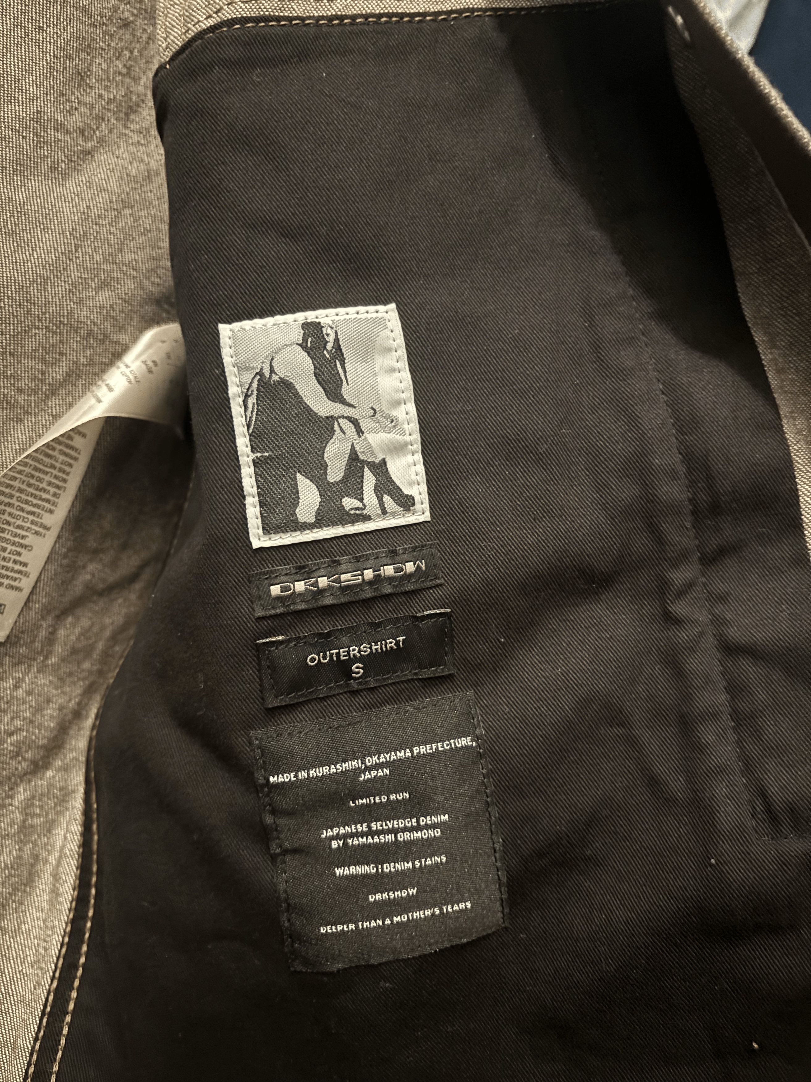Rick Owens FW23 LUXOR Rick Owens Sage Outershirt Size US M / EU 48-50 / 2 - 3 Thumbnail