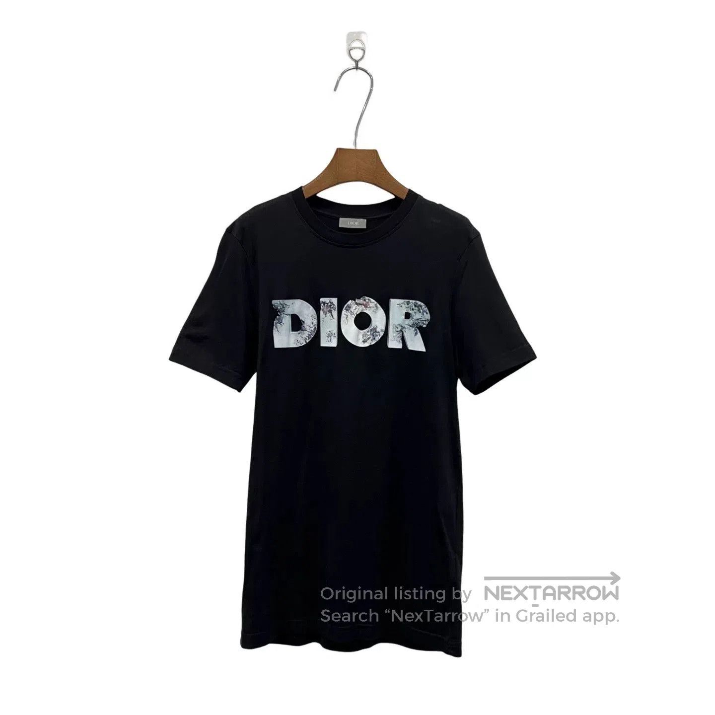 Japanese Brand Dior x Daniel Arsham Crystal Crack Tee. Size US S / EU 44-46 / 1 - 2 Thumbnail