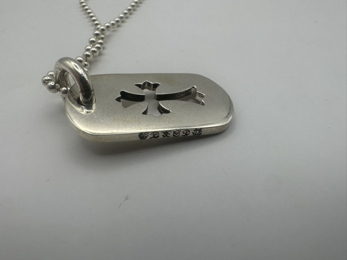 Chrome Hearts Chrome hearts silver cross cut out dog tag Size ONE SIZE - 4 Thumbnail