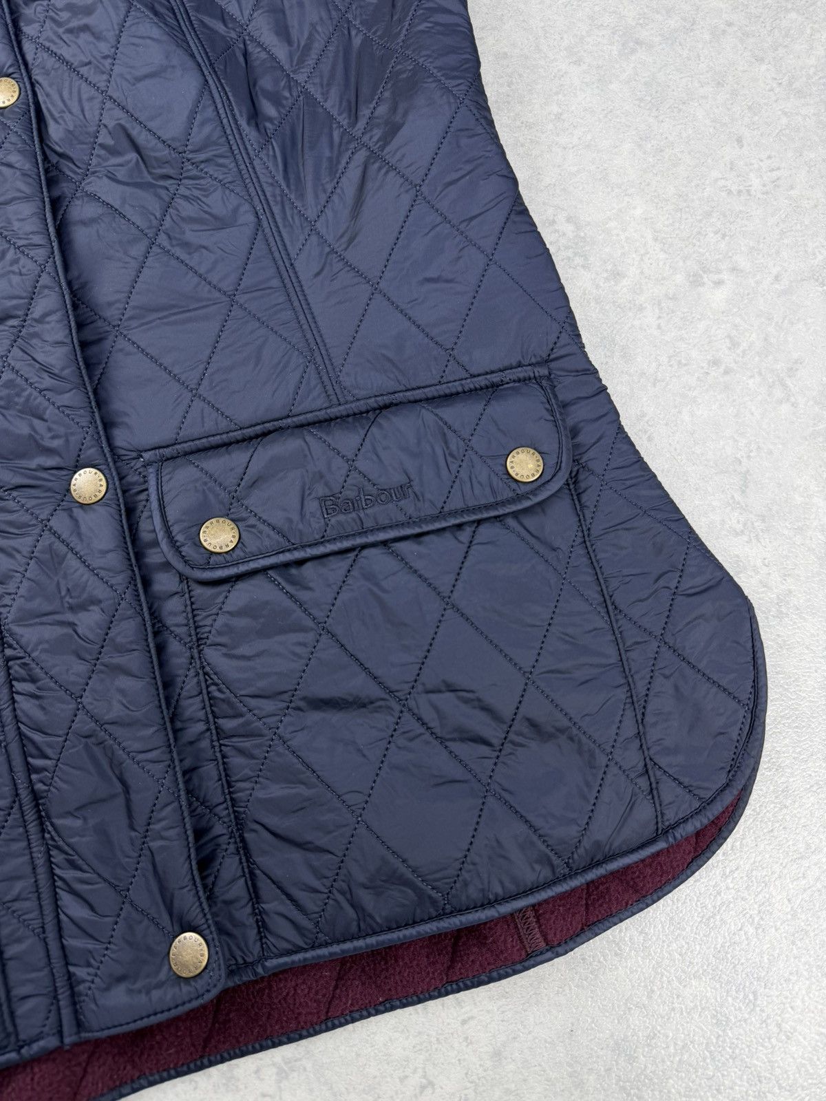 Barbour Barbour Quilted Wray Gilet Vest Women Navy Size Uk 12 Size M / US 6-8 / IT 42-44 - 2 Thumbnail