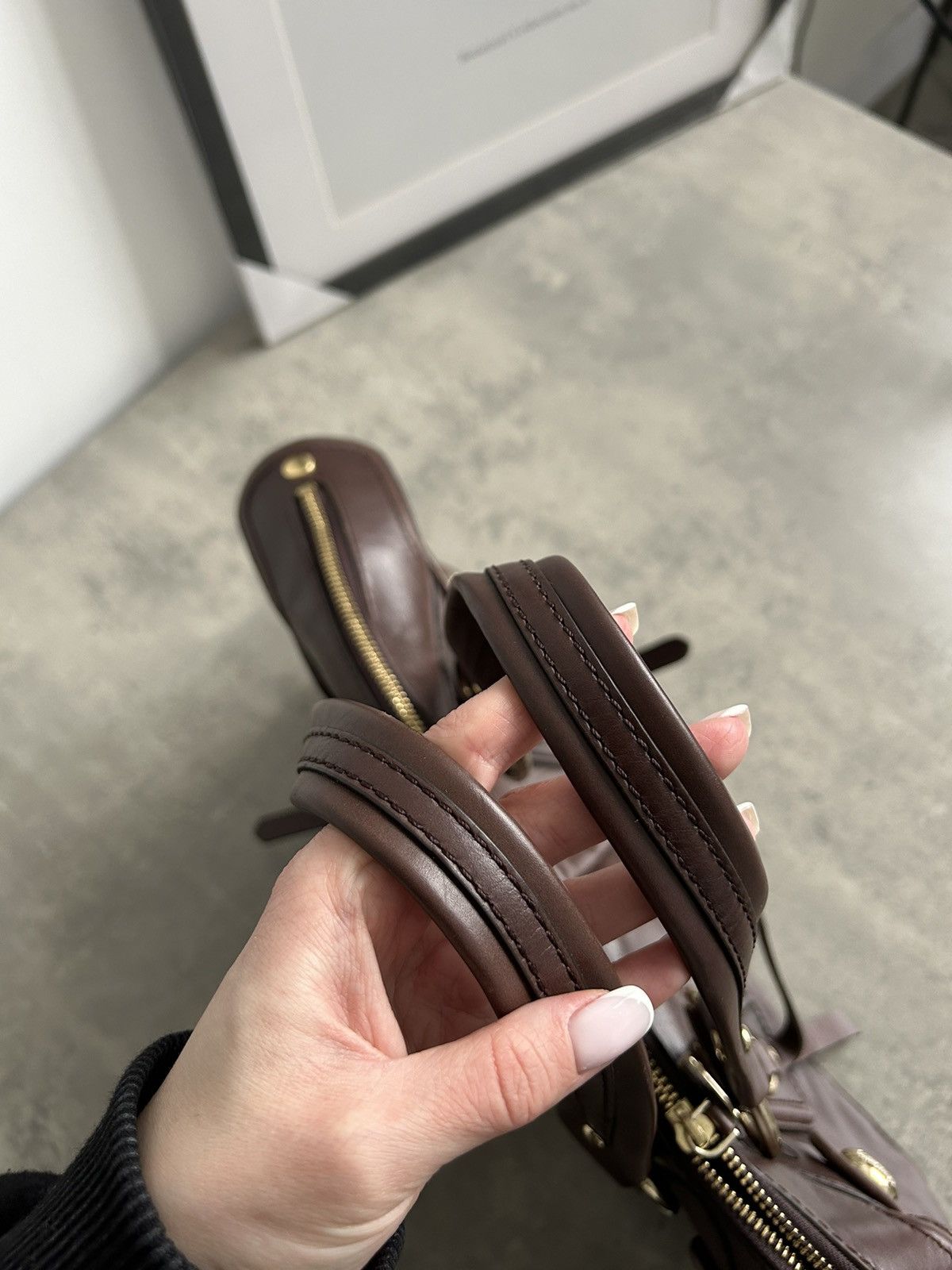 DKNY DKNY Vintage Leather Bag Y2K Size ONE SIZE - 6 Thumbnail