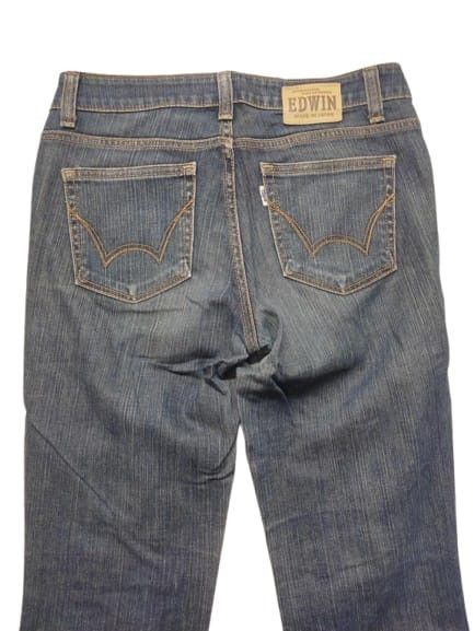 Edwin × Japanese Brand × Vintage EDWIN WHITE TAB MADE IN JAPAN FLARED NICE FADED Size US 33 - 4 Thumbnail
