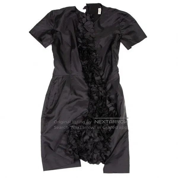 Comme des Garcons Comme Des Garcons size S Black Retro Design Jumpsuit Size 23" - 3 Thumbnail