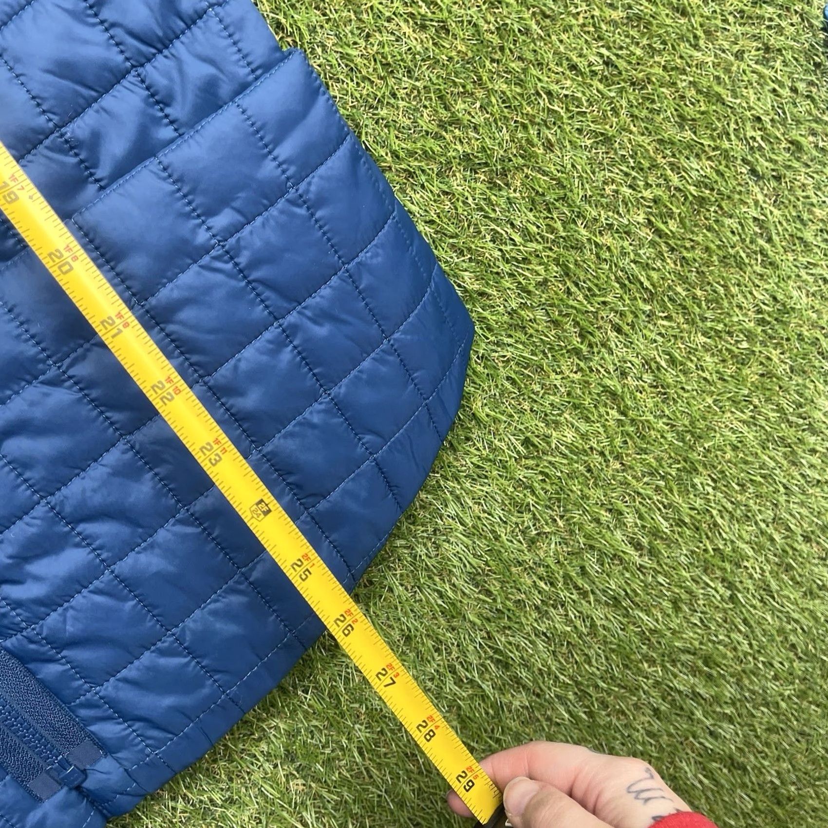 Soft Surroundings Soft Surroundings Vest Womens XL Full Zip Quilted Puffer Shawl Neck Blue Solid Lightweight Winter Fall Spring Jacket/Coat Womens XL Vest Size XL / US 12-14 / IT 48-50 - 6 Thumbnail