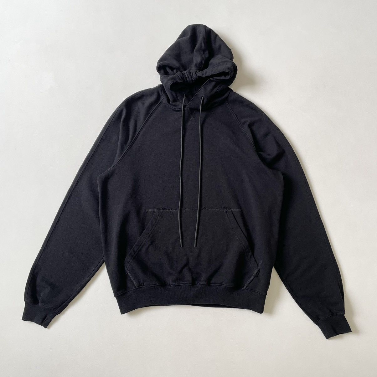 Kusikohc Black Cotton ‘Flower Men’ Hoodie Size US M / EU 48-50 / 2 - 2 Thumbnail
