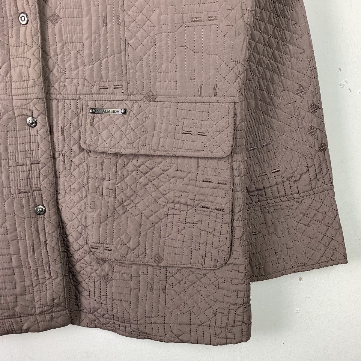 Designer × Japanese Brand × Vintage Vintage Japanese Brand St. Almeida Quilted Jacket Size US L / EU 52-54 / 3 - 4 Thumbnail