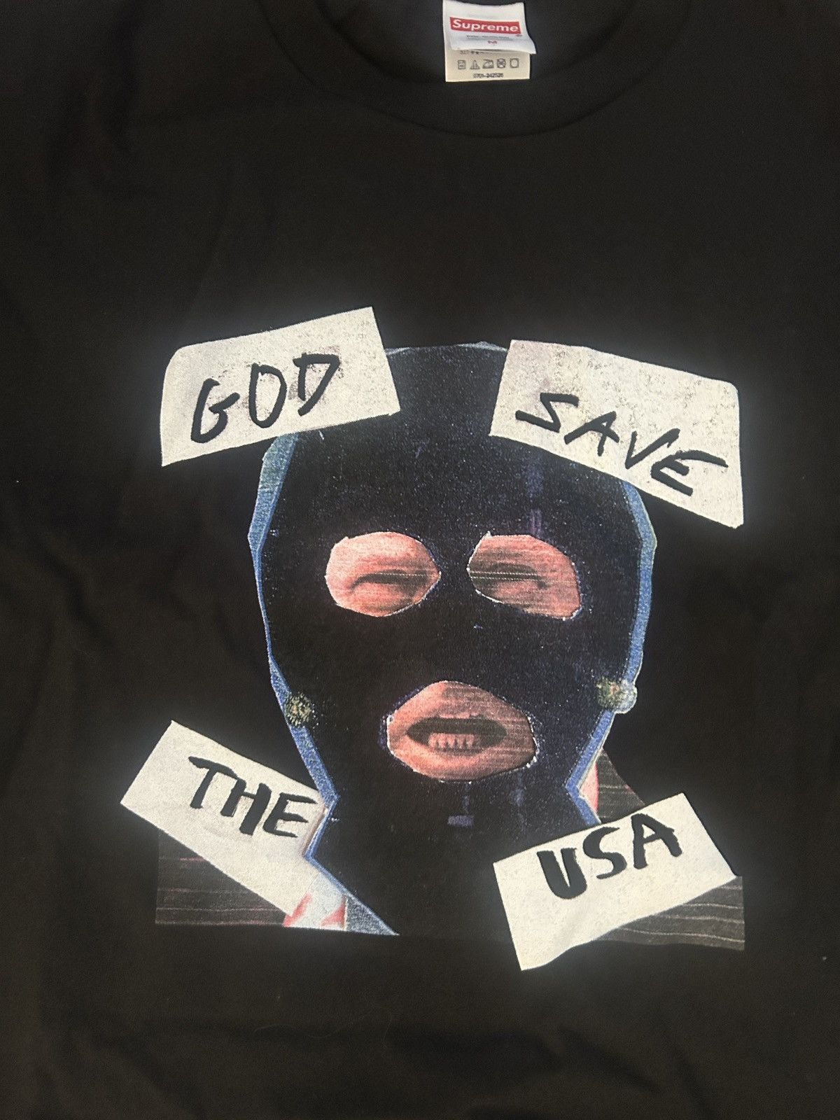 Supreme God Save The USA Tee Size US M / EU 48-50 / 2 - 1 Thumbnail