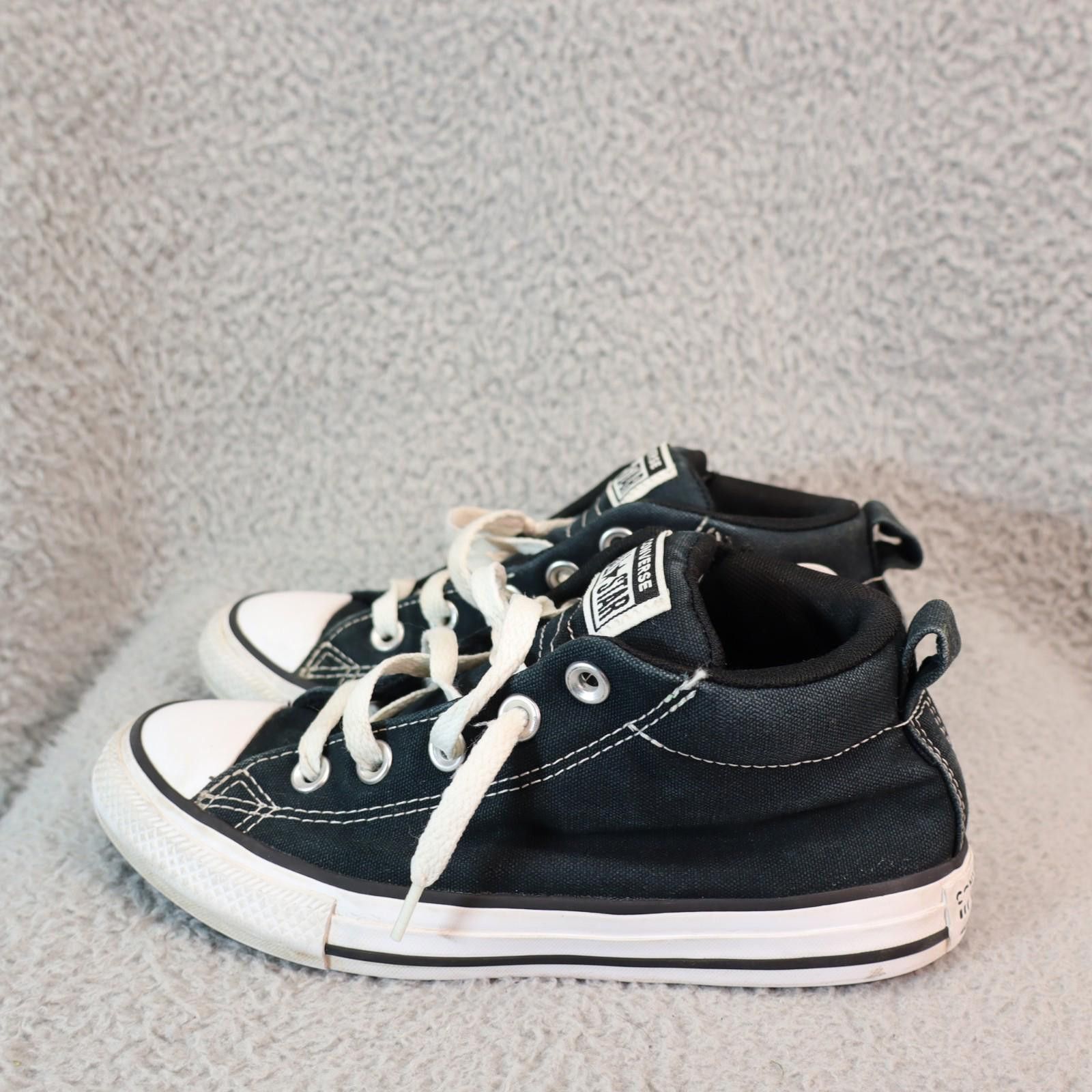 Converse 2Y Youth Converse CTAS Street Mid " Black White " A01720F Size US 5 / EU 37 - 4 Thumbnail