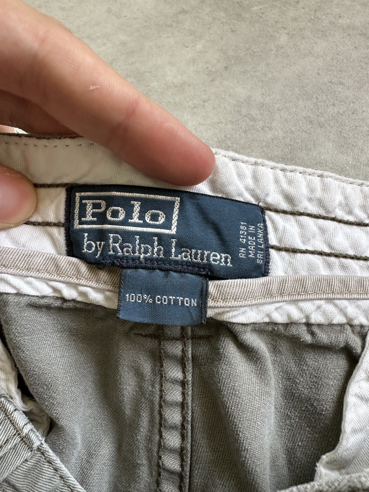 Polo Ralph Lauren Polo Ralph Lauren utility cargo chino shorts with worn look Size US 36 / EU 52 - 9 Thumbnail