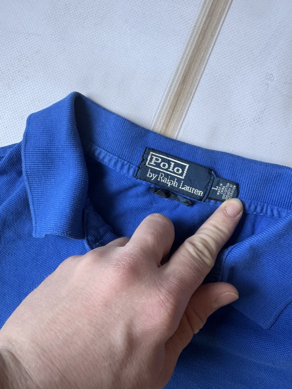 Polo Ralph Lauren RARE Vintage Polo Ralph Lauren "Sunset" / Gradient Big Pony Size US L / EU 52-54 / 3 - 4 Thumbnail