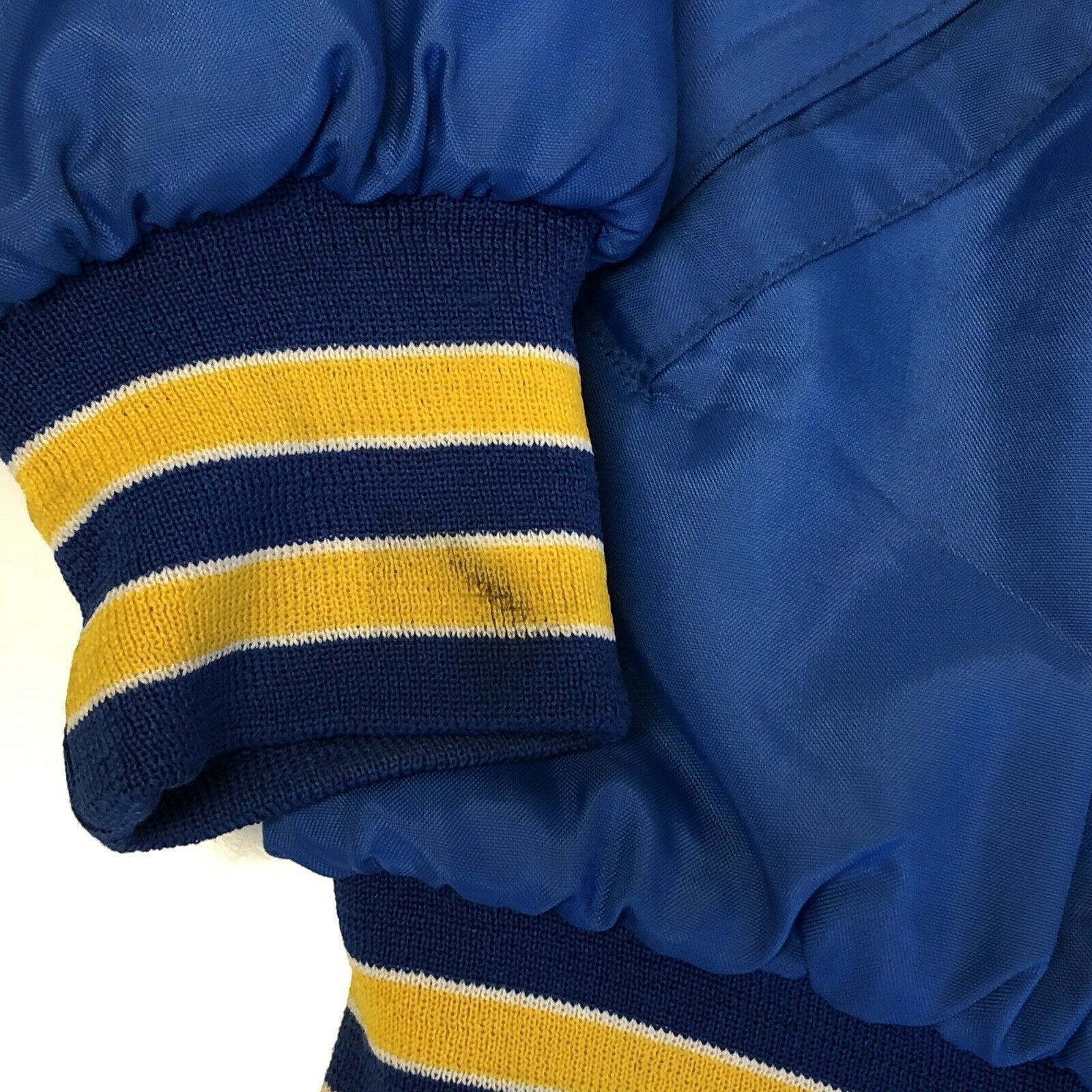 Holloway Vtg Holloway Blue Nylon Fairfield FOE Coat Fraternal Jacket Size US L / EU 52-54 / 3 - 9 Thumbnail