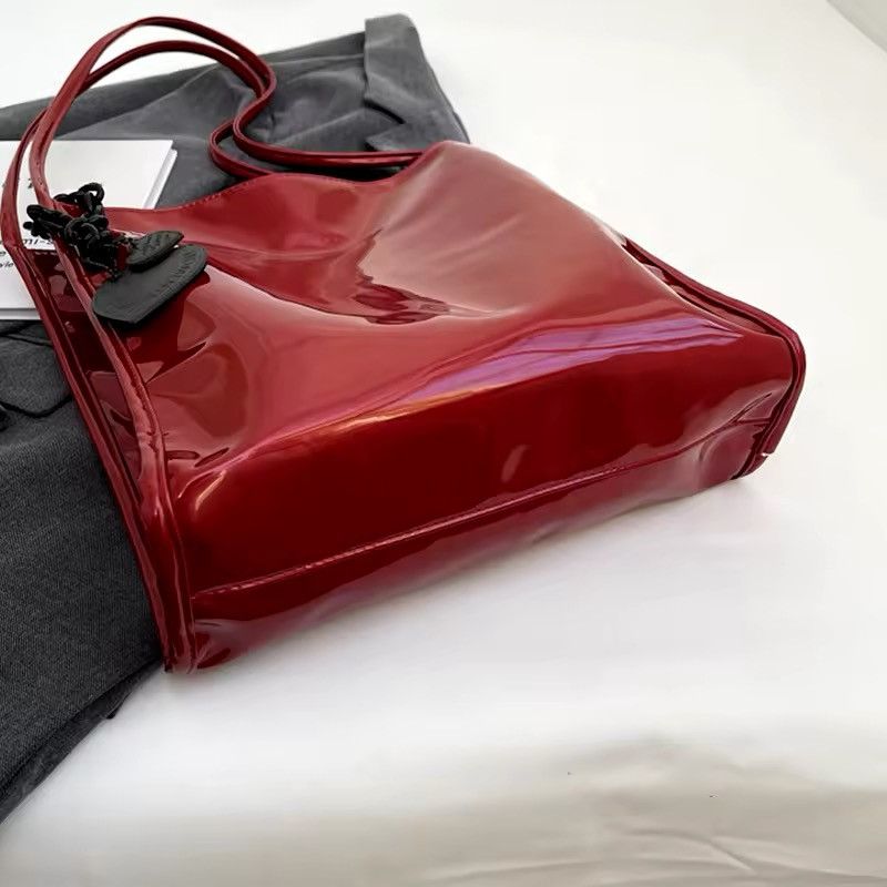 Other Casual Shopping Designer Tote Red Shoulder Bag Size ONE SIZE - 7 Thumbnail