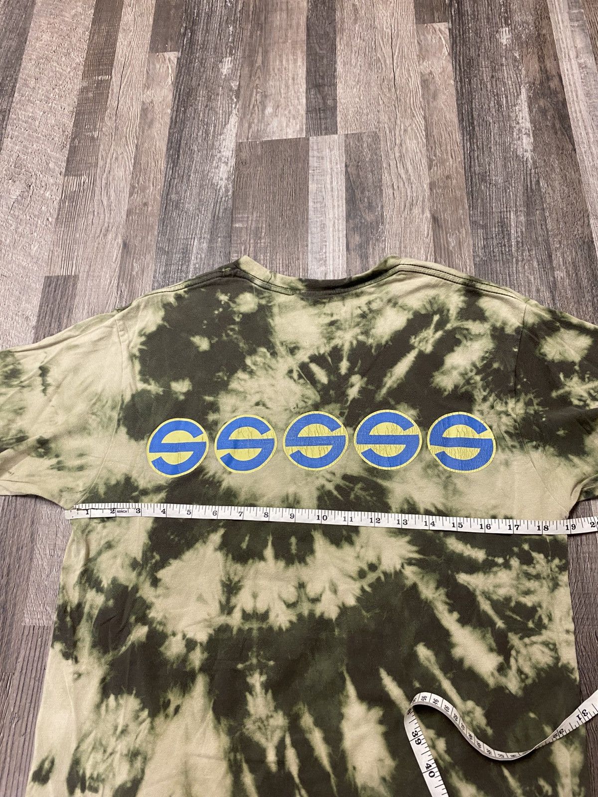Stussy Stussy Tie Dye Rare Tee T shirt Y2K Front and Back Logo Size US M / EU 48-50 / 2 - 6 Thumbnail