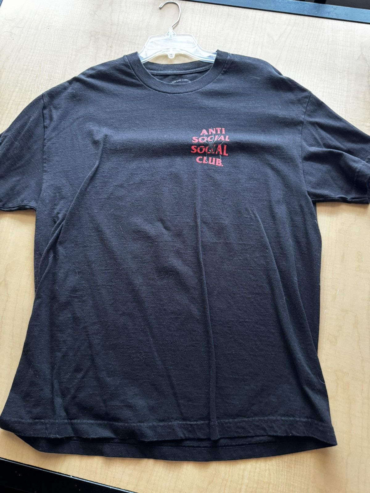 Anti Social Social Club ASSC Spider T-shirt Size US XL / EU 56 / 4 - 2 Thumbnail