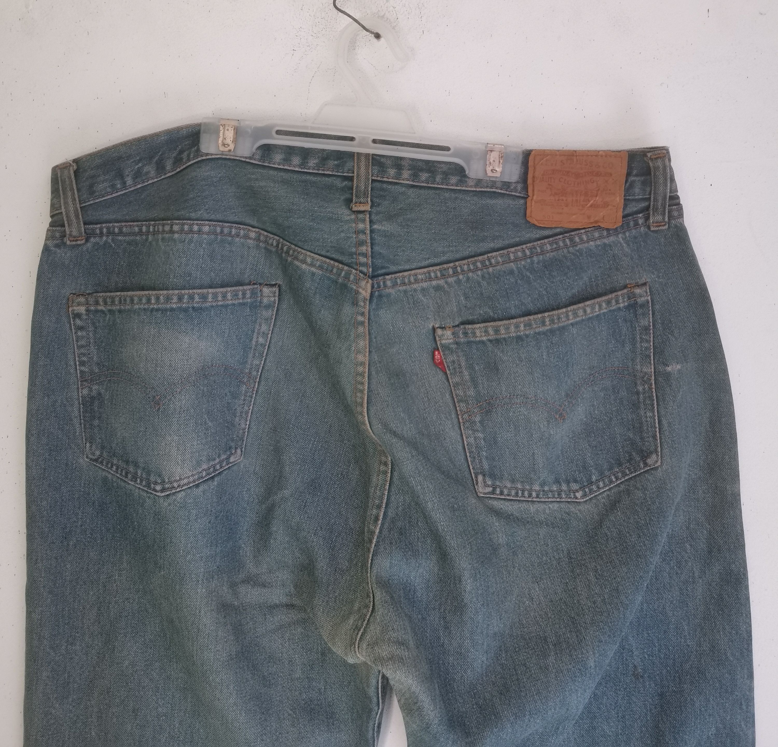 Levi's Vintage Clothing × Vintage Rare vintage Levi's red line small e denim stemp button no 6 Size US 42 / EU 58 - 5 Thumbnail