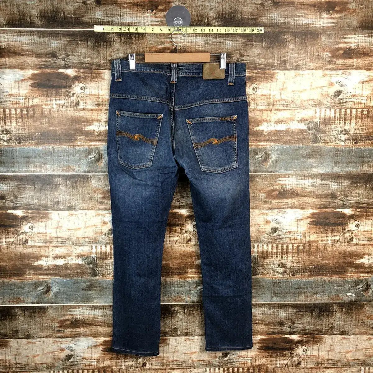 Nudie Jeans DLL Nudie vintage faded Jeans Blue Denim Pants #C138 Size US 32 / EU 48 - 1 Thumbnail