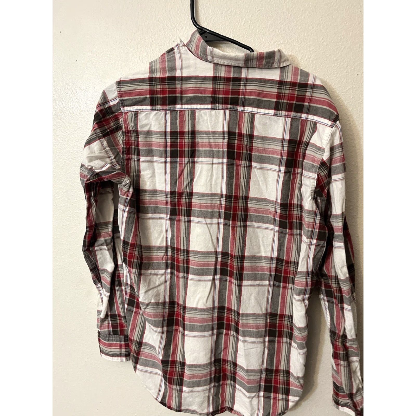 Wrangler VINTAGE Wrangler Button-Up Shirt Mens Plaid Red 100% Cotton M Medium Long Sleeve Casual 90s Cowboy Mens Size US M / EU 48-50 / 2 - 3 Thumbnail