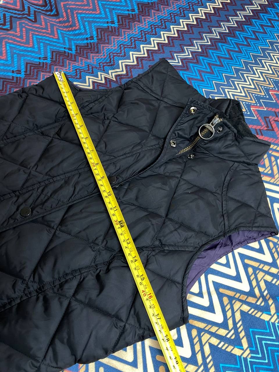 Barbour × Vintage Vintage Barbour Y2K Vest Casual Streetwear 90s Style Size M / US 6-8 / IT 42-44 - 16 Thumbnail