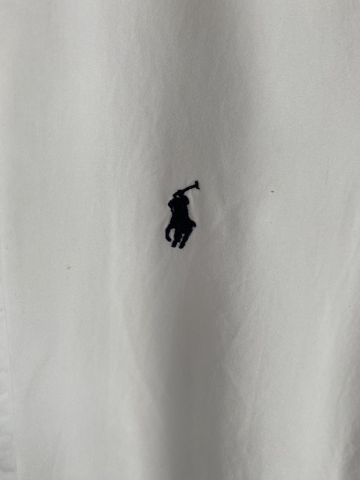 Polo Ralph Lauren POLO RALPH LAUREN White Short-Sleeve Button-Up Shirt Size M / US 6-8 / IT 42-44 - 8 Thumbnail