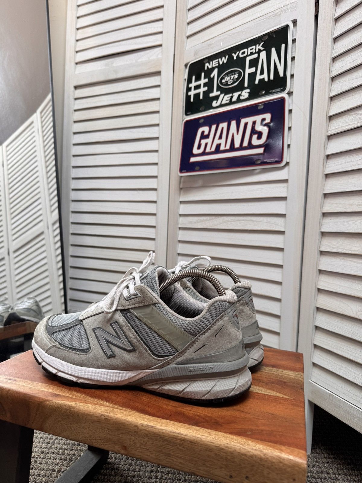 New Balance Men’s Casual Sneakers New Balance 990 V5 Silver Size US 8 / EU 41 - 3 Thumbnail
