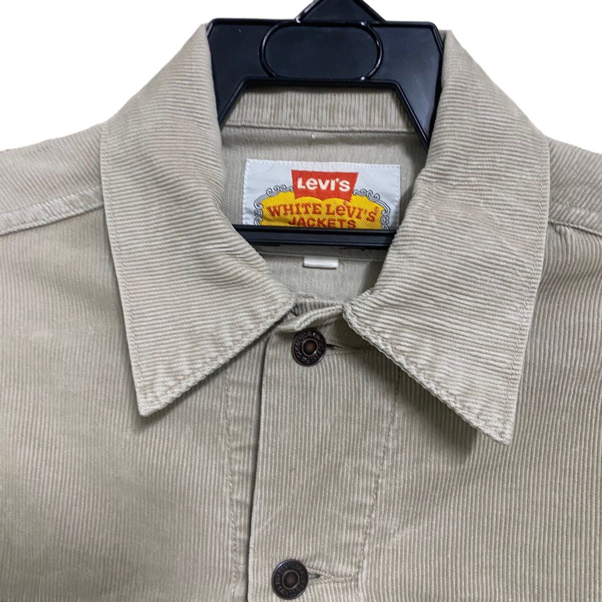 Levi's Vintage Levis Corduroy Trucker Jacket Whitetab Size US S / EU 44-46 / 1 - 3 Thumbnail