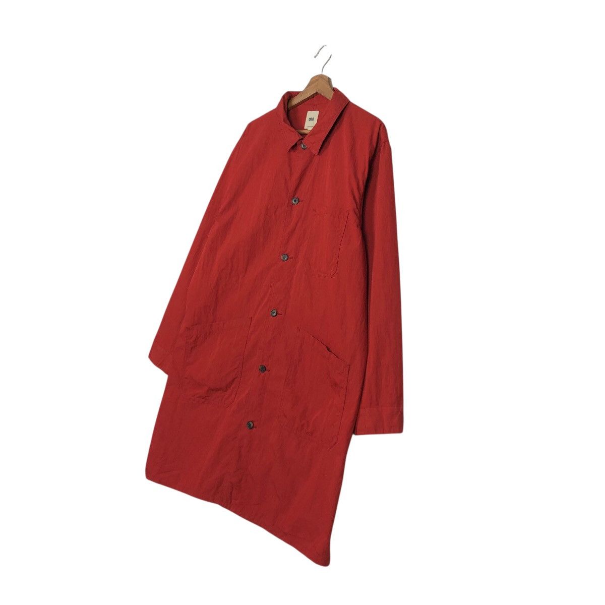 Japanese Brand 📌Rich Red Vintage Long Jacket Chore Detroit FOB Factory Size US L / EU 52-54 / 3 - 3 Thumbnail