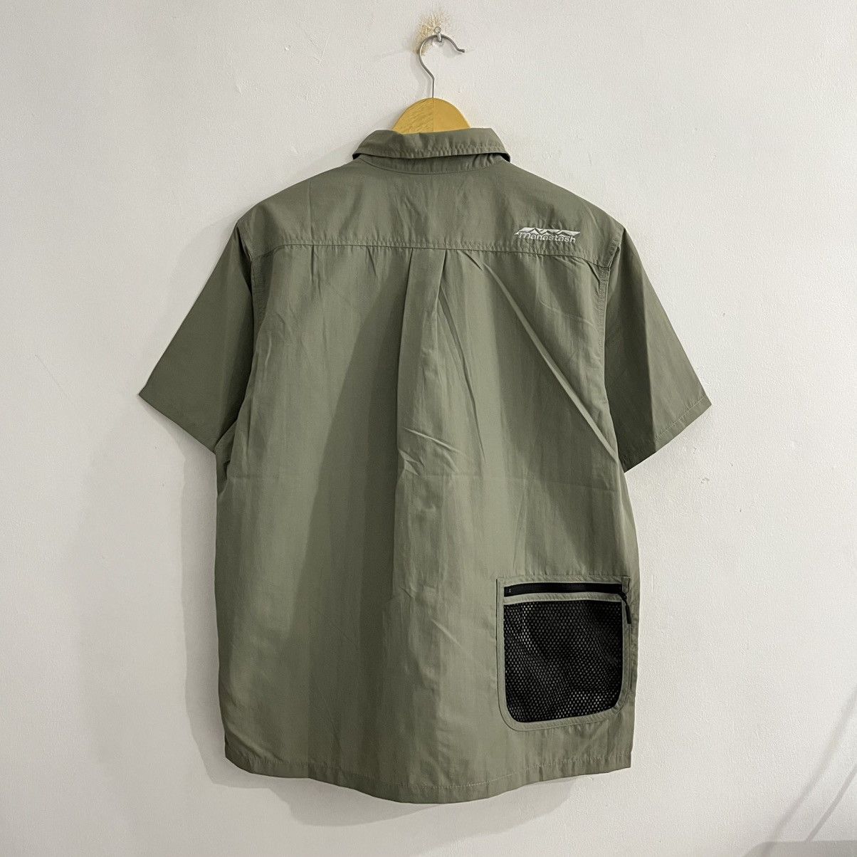 Manastash Manashtash Nylon Hidden Pocket Button Up Shirt Size US M / EU 48-50 / 2 - 1 Thumbnail