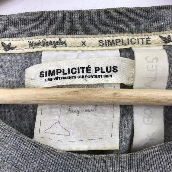 Japanese Brand MARK GONZALES x SIMPLICITE Skateboard Tee Shirt Collab Size US M / EU 48-50 / 2 - 4 Thumbnail