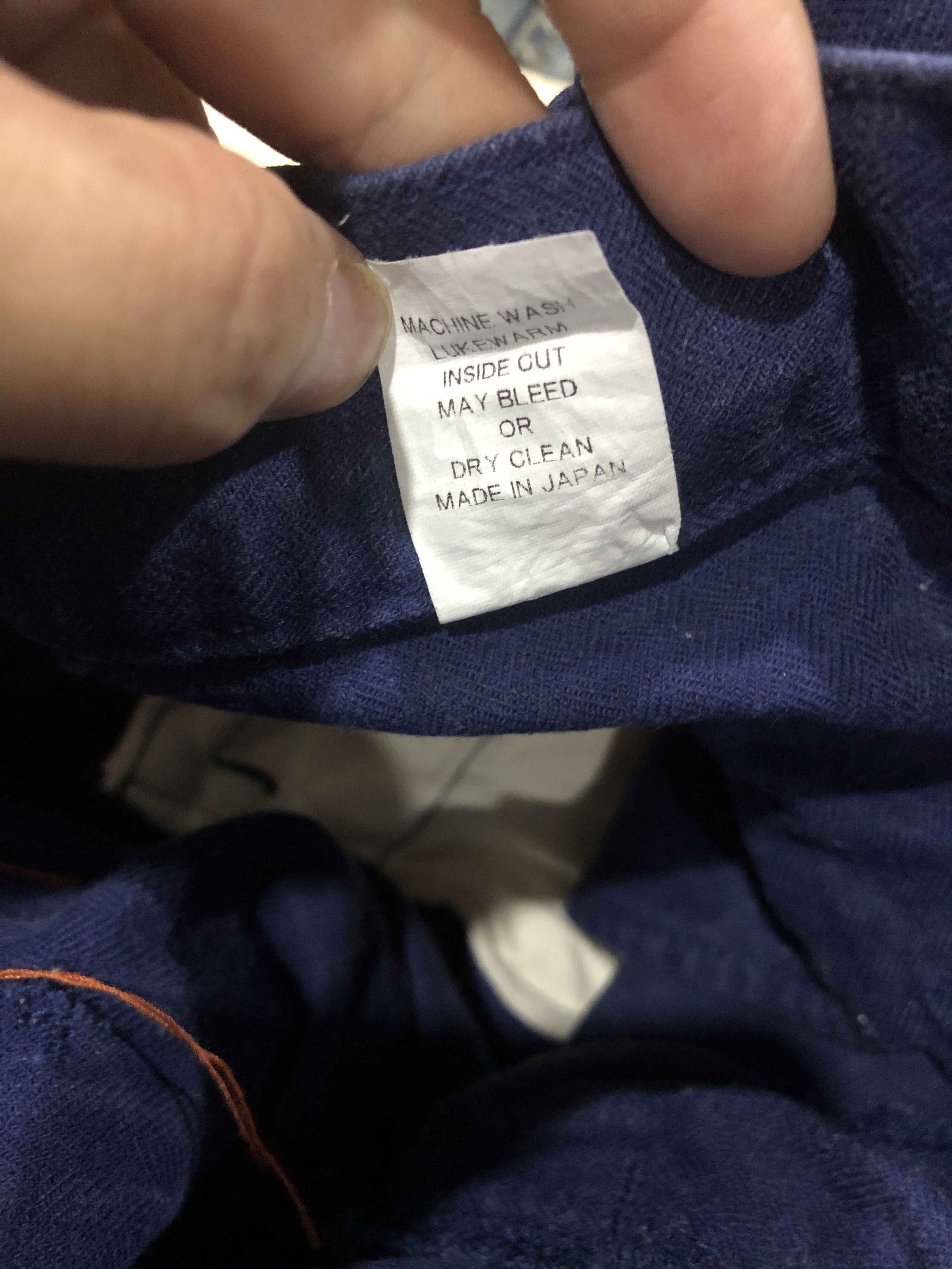 KATO Kato Indigo Hbt herringbone Twill French Work Pants Size US 29 - 10 Thumbnail