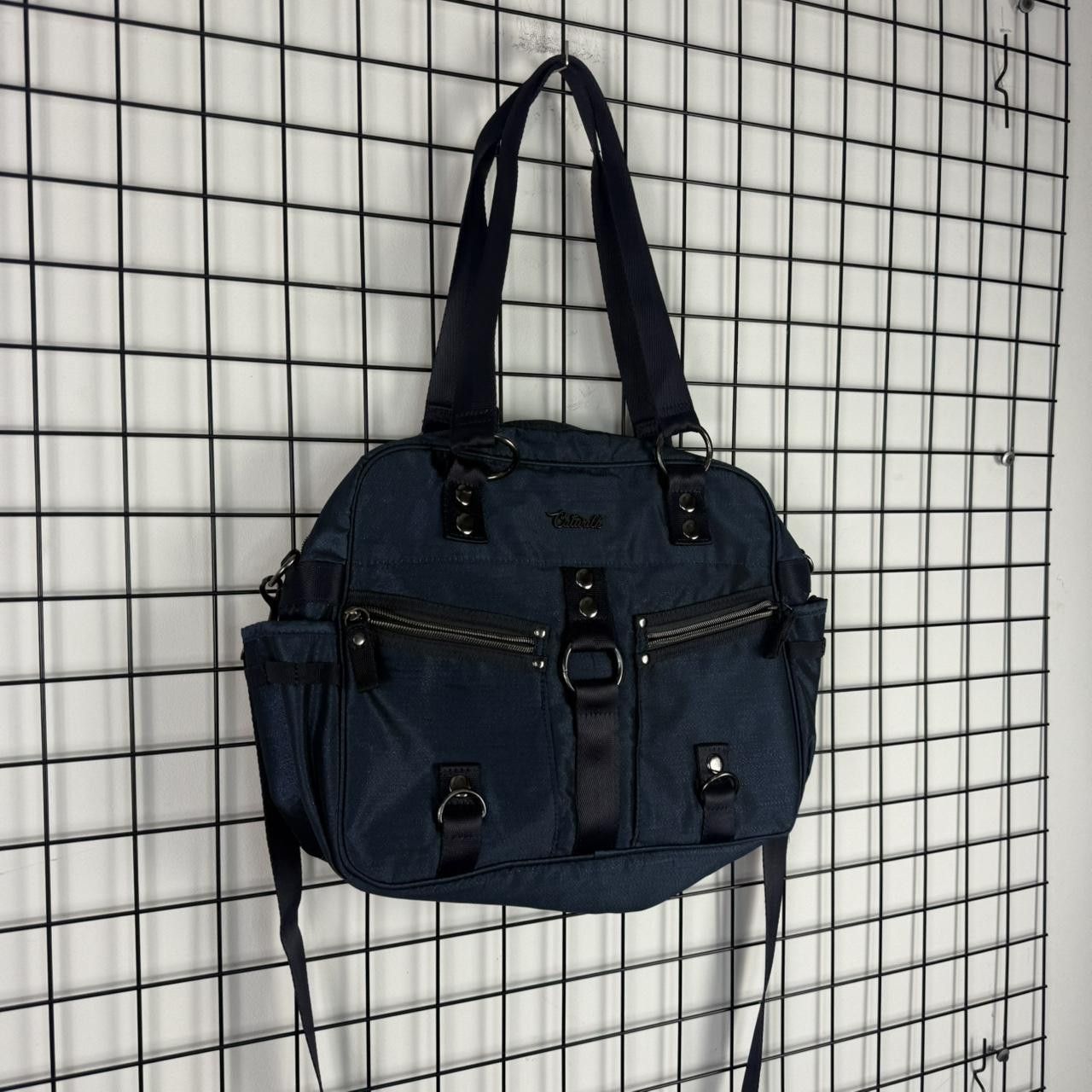 Vintage Catwalk 2000s Bag Affilaction Vintage Blue Shiny Size ONE SIZE - 2 Thumbnail
