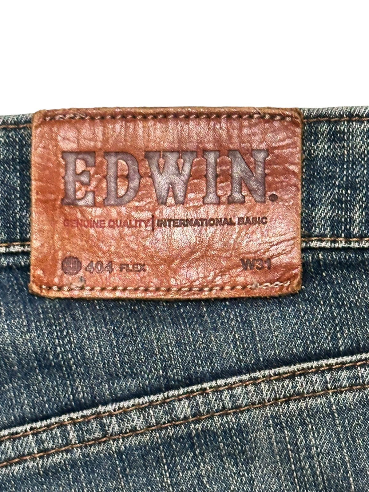 Edwin Vintage EDWIN Distressed Japan Denim With Faded Wash Size US 32 / EU 48 - 9 Thumbnail
