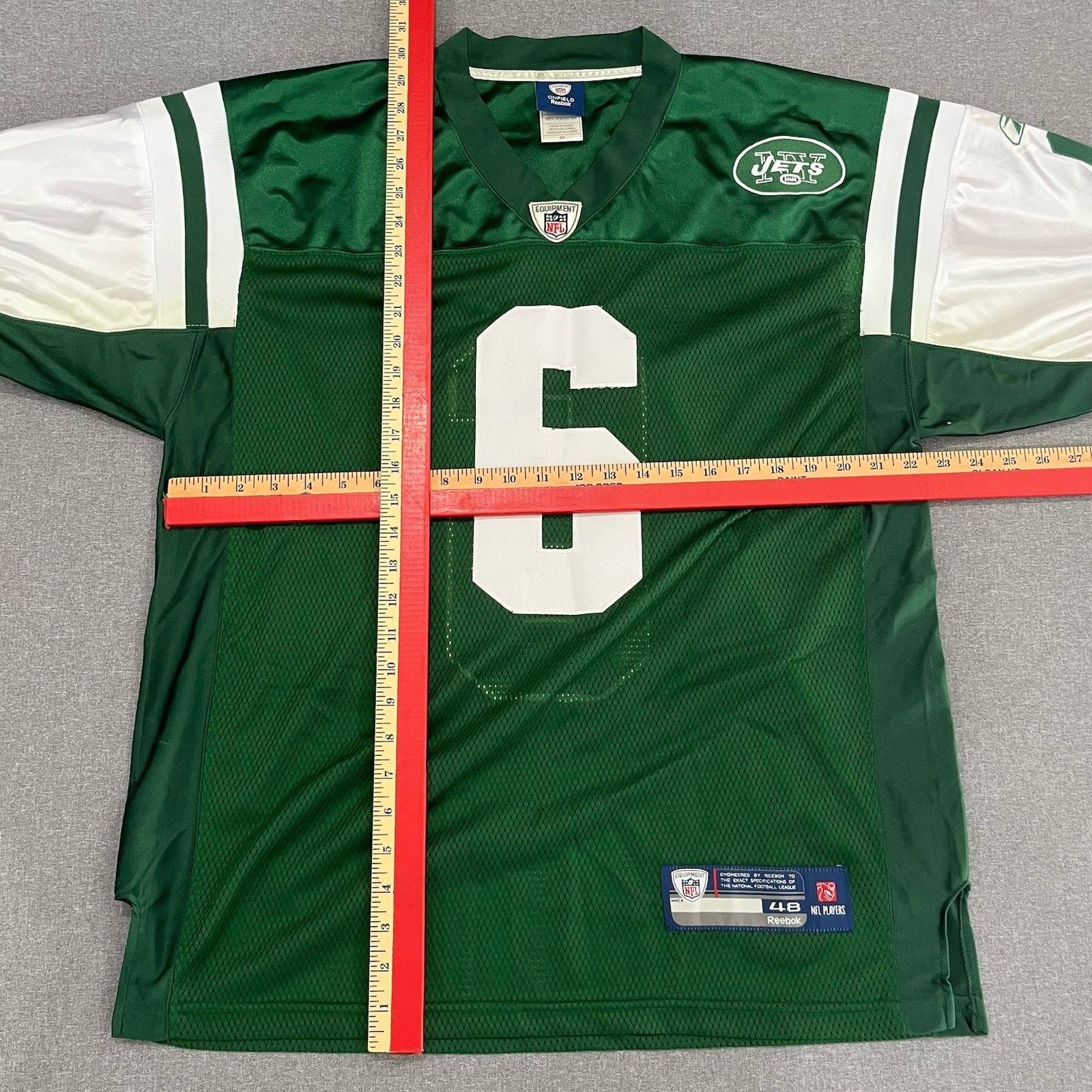 Reebok Vintage Reebok NFL New York Jets Mark Sanchez #6 Size 48. Size US XL / EU 56 / 4 - 3 Thumbnail