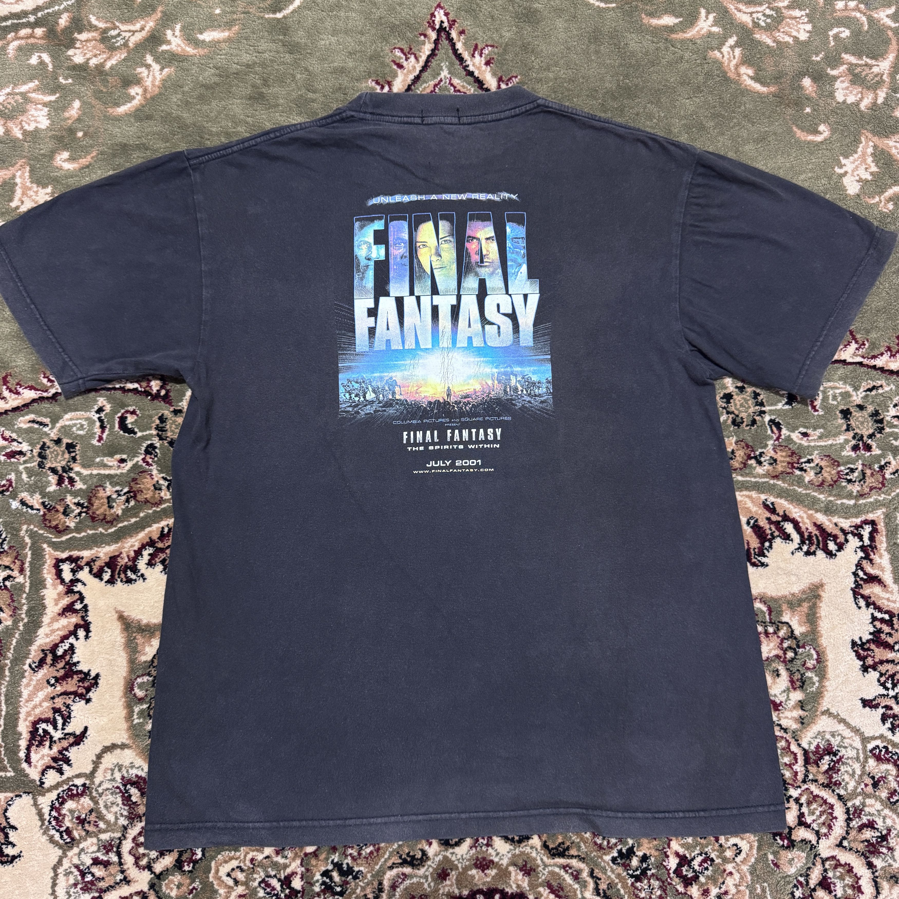Vintage Vintage Final Fantasy The Spirits Within by Djuice T Shirt Size US L / EU 52-54 / 3 - 2 Thumbnail