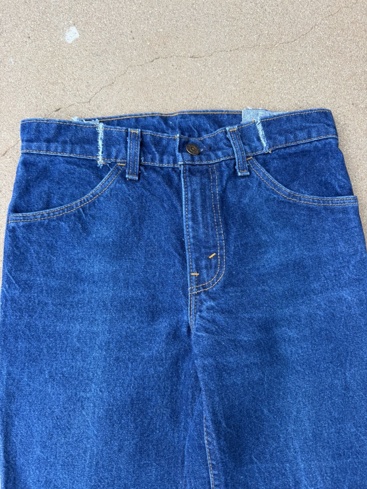 Levi's Vtg 80’s Levi’s 684 Orange Tab Bellbottom Flare Jeans 29x34 Size US 29 - 4 Thumbnail