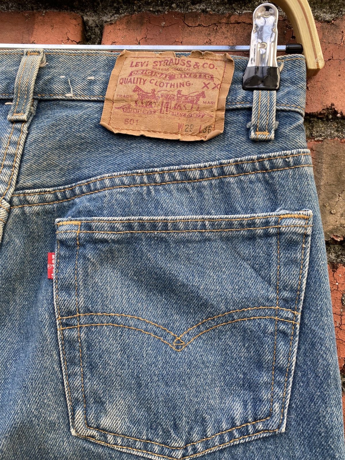 Levi's Vintage Clothing W28x32 Vintage levi's 501 made in USA Size 28" / US 6 / IT 42 - 3 Thumbnail