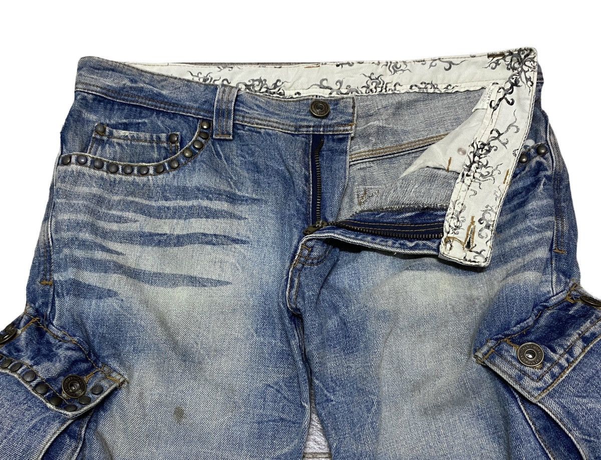 If Six Was Nine Rare Design Vintage Brand Twenty Work Tactical Jeans 2000s Size US 36 / EU 52 - 7 Thumbnail