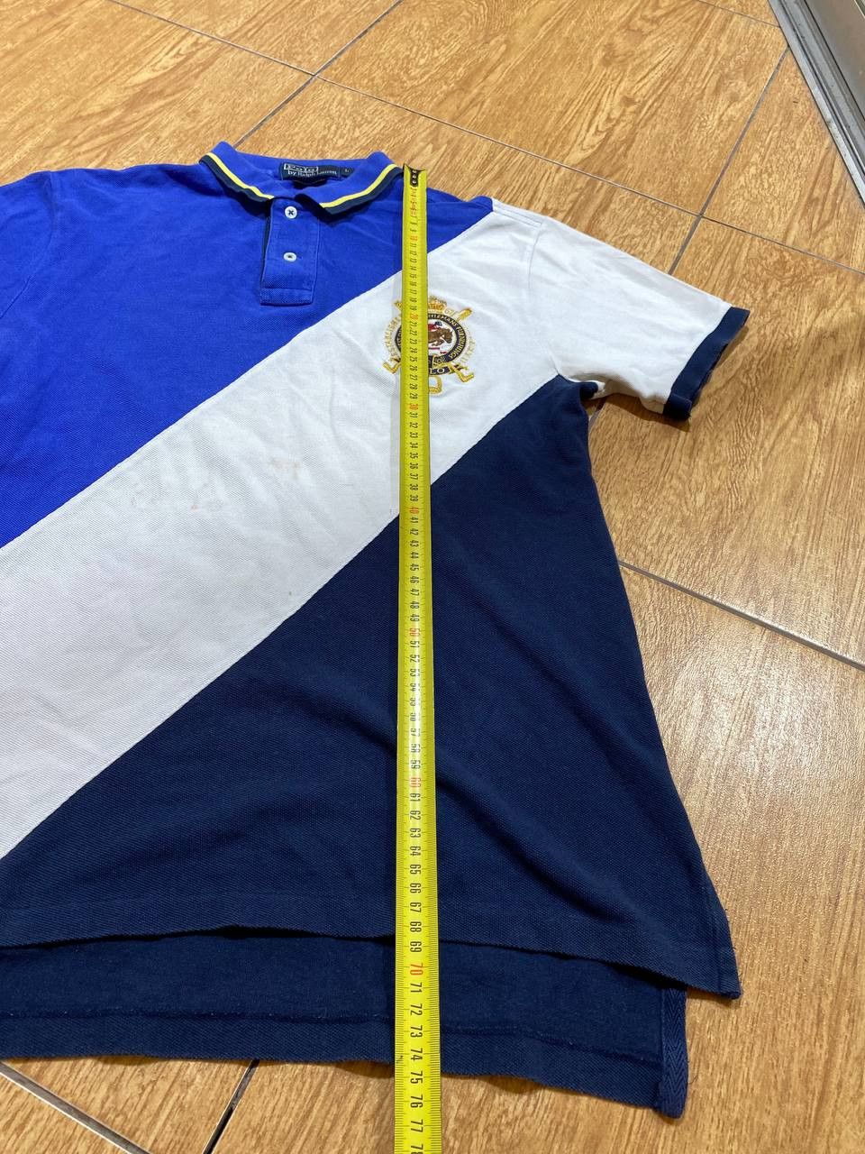 Polo Ralph Lauren Polo Ralph Lauren Polo Shirt Fine Quality Equestrian Patch Size US L / EU 52-54 / 3 - 8 Thumbnail