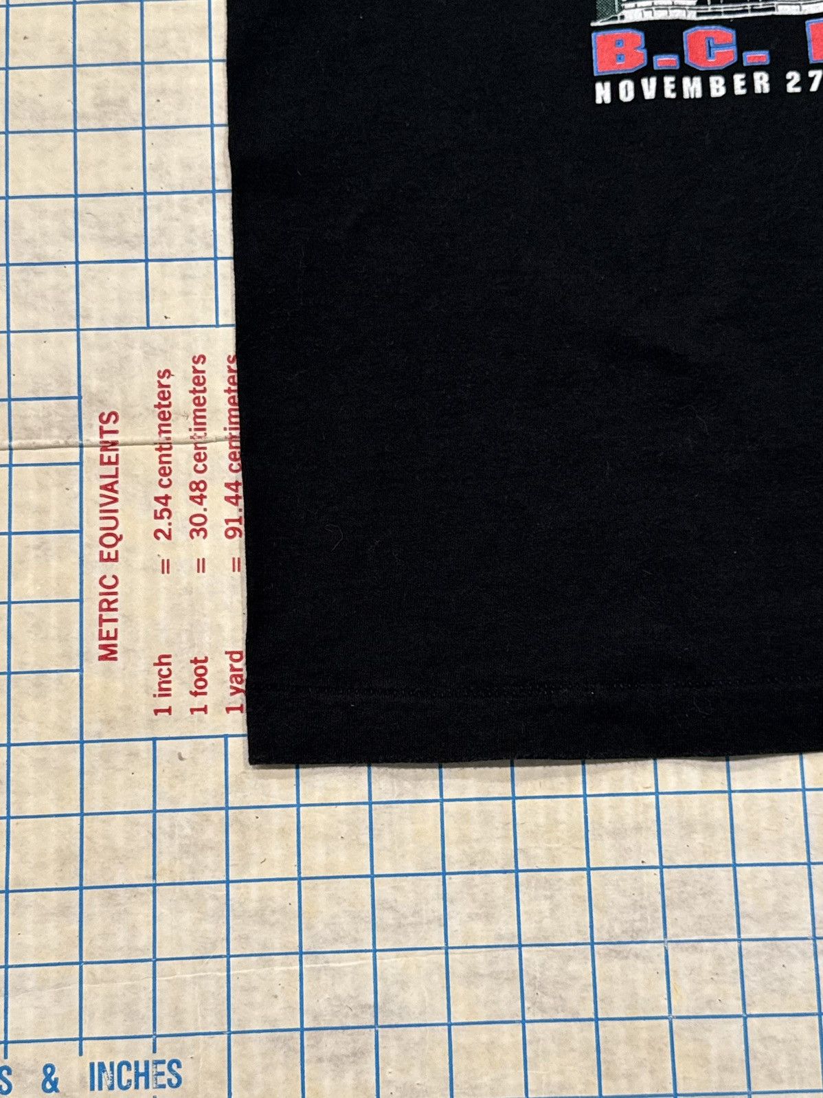 Vintage Vintage 1994 CFL Grey Cup B.C. Lions Black Tee Mens XL FOTL Size US XL / EU 56 / 4 - 5 Thumbnail