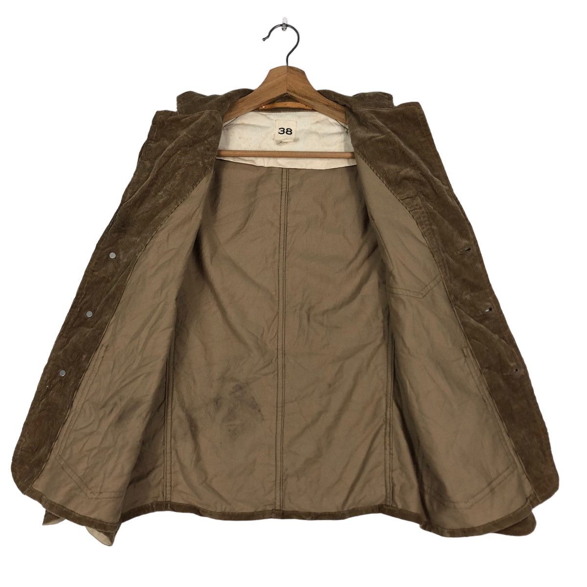 MasterPiece Cropped Biker Jacket Corduroy Scye Basics Masterpiece Japan Size XS / US 0-2 / IT 36-38 - 13 Thumbnail