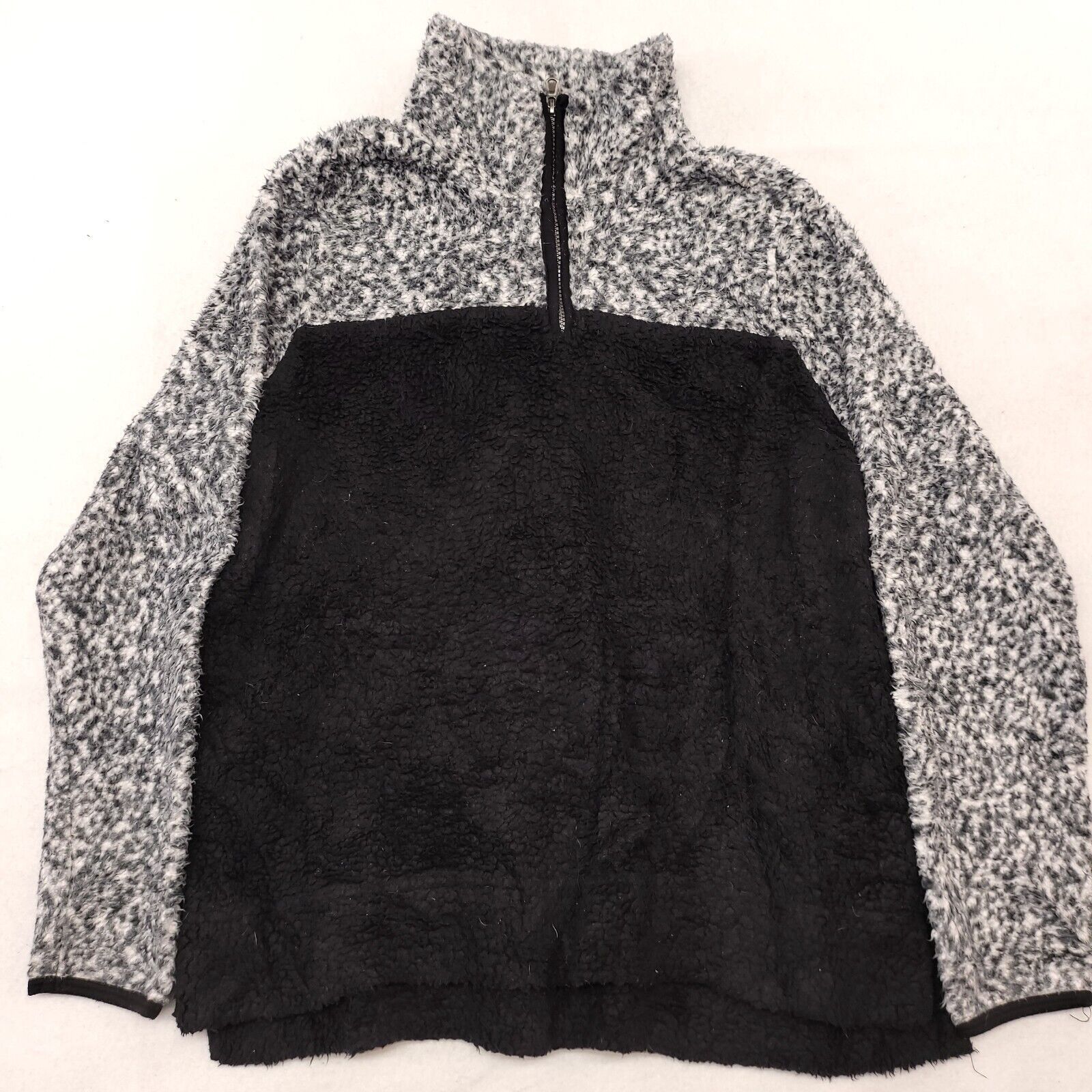 Sonoma Sonoma Pullover Jacket Womens Size Extra Large XL Black Gray Size XL / US 12-14 / IT 48-50 - 2 Thumbnail