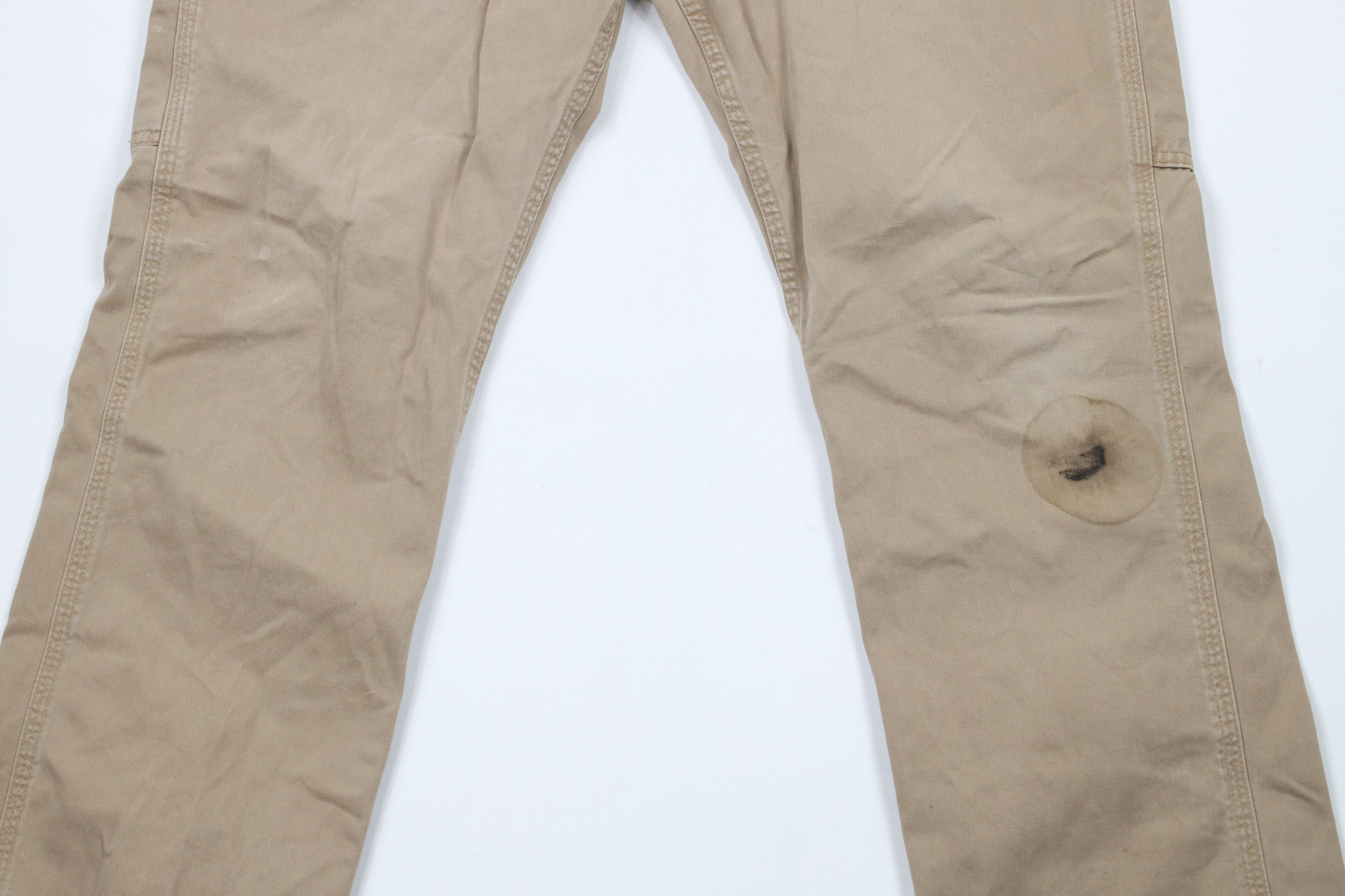 Carhartt × Vintage Vintage Y2K Carhartt Relaxed Fit Dungaree Pants Dark Khaki Size US 32 / EU 48 - 3 Thumbnail